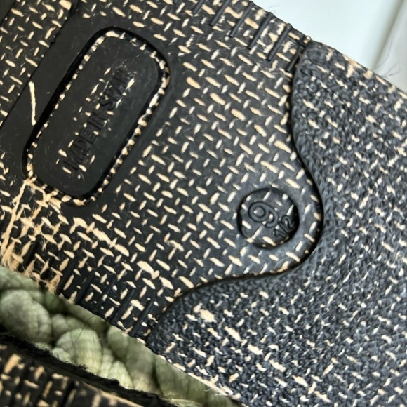 NWT Everlane Black Leather Sleek Double Strap Slip On Flat Espadrille Sandals - Picture 7 of 8